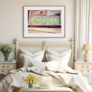 Lisa Russo Fine Art Travel Photography Fleurs - Paris France Flower Shop Sign