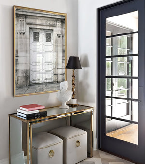 Lisa Russo Fine Art Travel Photography France | Paris | Vintage White Door over the Seine