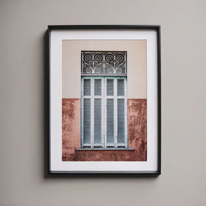 Lisa Russo Fine Art Travel Photography French Architecture - Vintage Nice France Window Photography