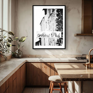 Lisa Russo Fine Art Travel Photography French Mini Pub - French Sign Print for Home Bar Decor