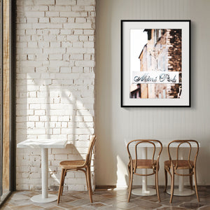 Lisa Russo Fine Art Travel Photography French Mini Pub - French Sign Print for Home Bar Decor