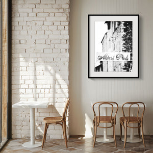 Lisa Russo Fine Art Travel Photography French Mini Pub - French Sign Print for Home Bar Decor