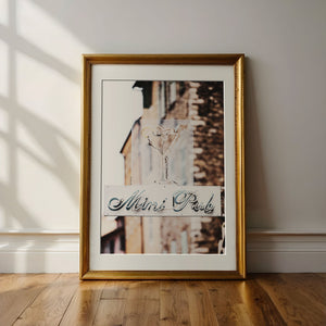 Lisa Russo Fine Art Travel Photography French Mini Pub - French Sign Print for Home Bar Decor