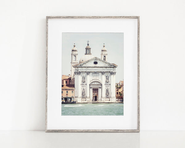 Gesuati Church Print - Venice Italy Art - Architecture Photography