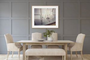 Lisa Russo Fine Art Travel Photography Kilkenny Castle Chandelier Print - Ireland Photography