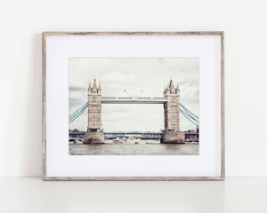 Lisa Russo Fine Art Travel Photography London Tower Bridge Print | England Travel Wall Art