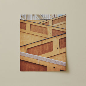 Lisa Russo Fine Art Travel Photography Menton France Staircase Abstract Architecture Photography Print