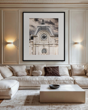 Lisa Russo Fine Art Travel Photography Musee d'Orsay Paris Clock Tower Print | French Architecture Wall Art
