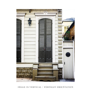 Lisa Russo Fine Art Travel Photography New Orleans | Ornate Green Door