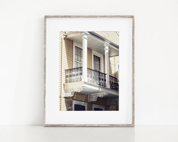 Yellow French Quarter House Print - New Orleans Photography