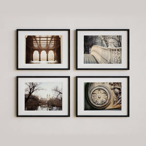 Black and White New York City Art Prints II - Set of 4