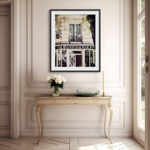 Lisa Russo Fine Art Travel Photography Paris Bakery and Candy Store Print - French Country Kitchen Decor - Montmartre