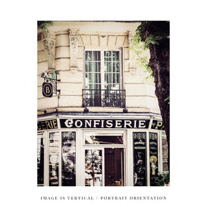 Lisa Russo Fine Art Travel Photography Paris Bakery and Candy Store Print - French Country Kitchen Decor - Montmartre