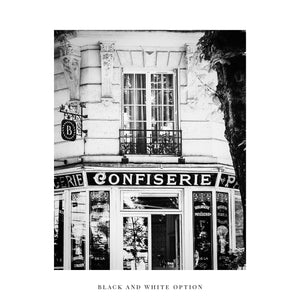 Lisa Russo Fine Art Travel Photography Paris Bakery and Candy Store Print - French Country Kitchen Decor - Montmartre