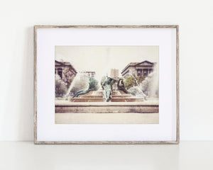 Philadelphia Art Print Swann Memorial Fountain
