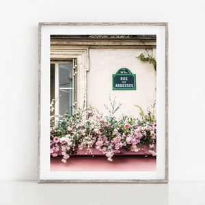 Lisa Russo Fine Art Travel Photography Pink Paris Photography - Rue des Abbesses Montmartre