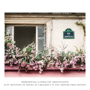 Lisa Russo Fine Art Travel Photography Pink Paris Photography - Rue des Abbesses Montmartre