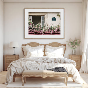 Lisa Russo Fine Art Travel Photography Pink Paris Photography - Rue des Abbesses Montmartre