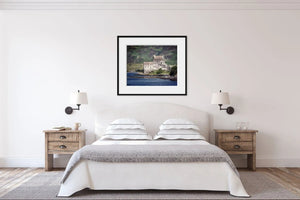 Lisa Russo Fine Art Travel Photography Scotland Landscape Print - Eilean Donan Castle on Loch Duich