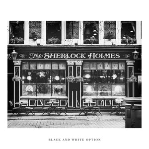 Lisa Russo Fine Art Travel Photography sherlock holmes pub fine art print - london bar photography print