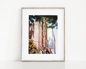 Lisa Russo Fine Art Travel Photography Texas | Austin | Daughters Sign