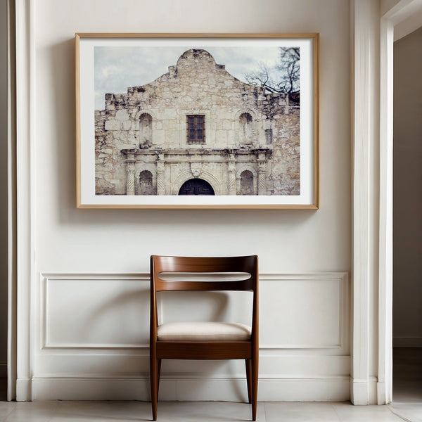 Lisa Russo Fine Art Travel Photography The Alamo - San Antonio Texas Print