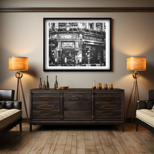 Lisa Russo Fine Art Travel Photography The White Lion Pub | London Architecture Print | Color & Black and White Wall Art