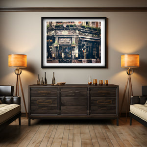 Lisa Russo Fine Art Travel Photography The White Lion Pub | London Architecture Print | Color & Black and White Wall Art