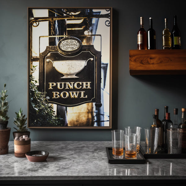 Lisa Russo Fine Art York England | Punch Bowl Pub Sign