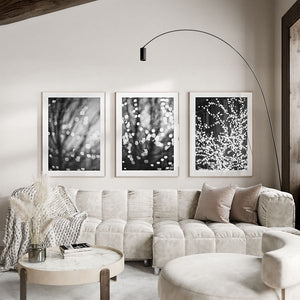 Abstract Trio Art Prints Set of 3 - Modern Home Decor
