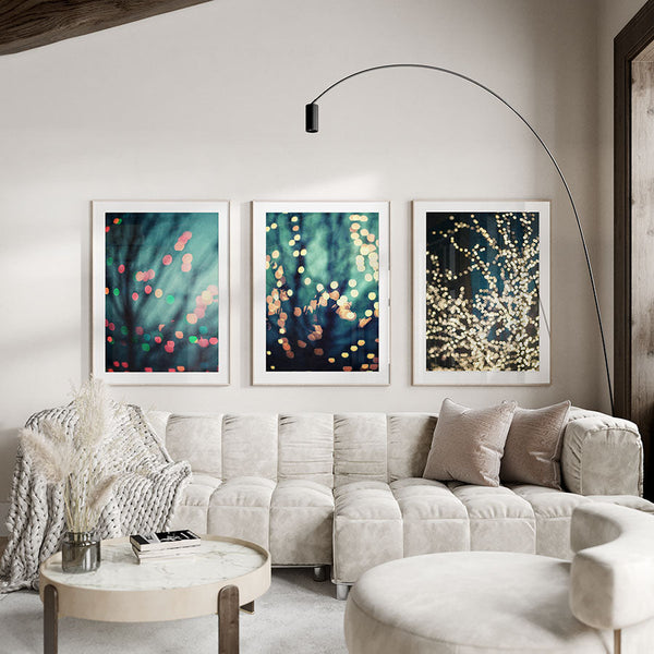 Abstract Trio Art Prints Set of 3 - Modern Home Decor
