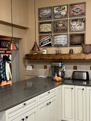 Lisa Russo Fine Art Kitchen Decor Kitchen Mercantile Crates | Set of 9