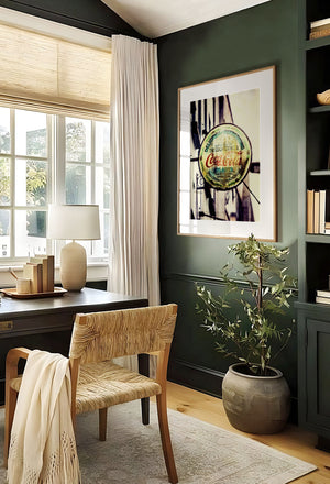 Retro Coca-Cola Street Sign Photography in Ireland