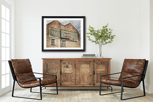 London Ghost Sign Print - Historic City Landmark Wall Art