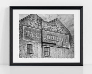 London Ghost Sign Print - Historic City Landmark Wall Art