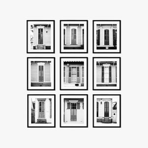 French Quarter Art Prints Set of 9 New Orleans Doors and Windows