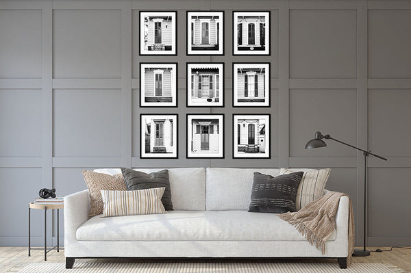 New Orleans | French Quarter Doors | Set of 9