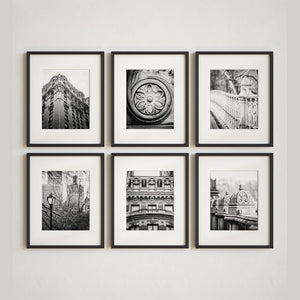Lisa Russo Fine Art Travel Photography New York City - Vertical Architecture | Set of 6