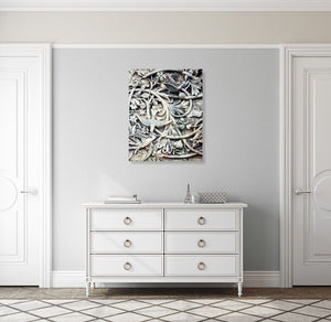 New York City Birds at Bethesda Terrace - Stone Carving Print