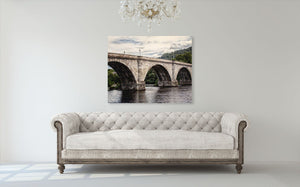 Telfords Bridge in Historic Dunkeld - Scotland Landscape Print